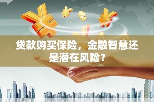 蓬江贷款购买保险，金融智慧还是潜在风险？
