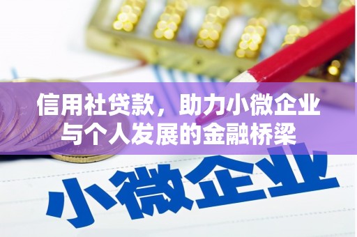 蓬江信用社贷款，助力小微企业与个人发展的金融桥梁