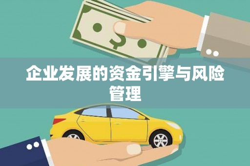 蓬江企业发展的资金引擎与风险管理