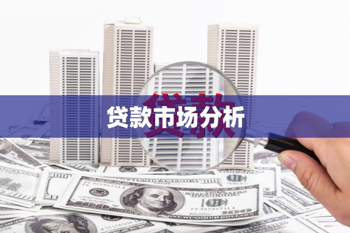 蓬江贷款市场分析