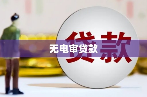 蓬江无电审贷款