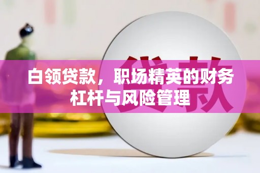 蓬江白领贷款，职场精英的财务杠杆与风险管理