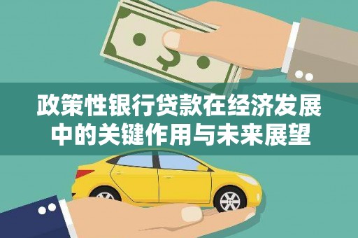 蓬江政策性银行贷款在经济发展中的关键作用与未来展望