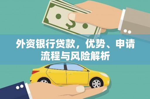 蓬江外资银行贷款，优势、申请流程与风险解析