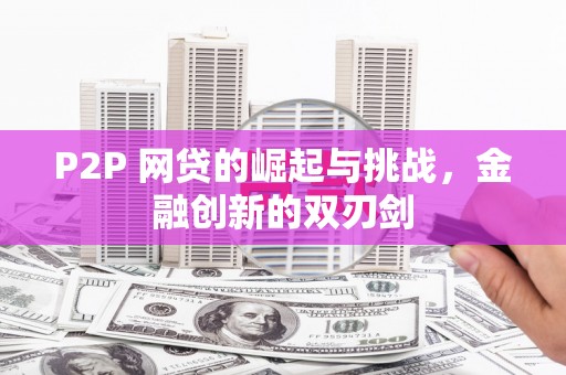 蓬江P2P 网贷的崛起与挑战，金融创新的双刃剑