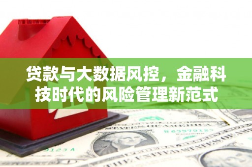 蓬江贷款与大数据风控，金融科技时代的风险管理新范式