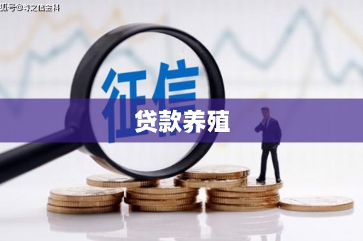 蓬江贷款养殖