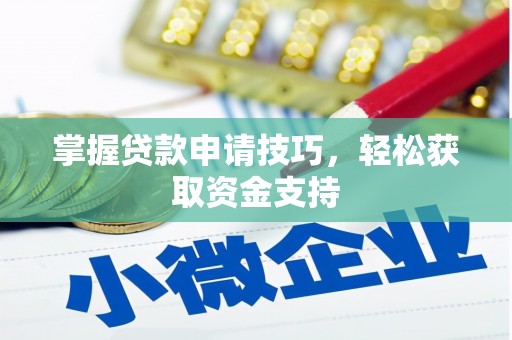 蓬江掌握贷款申请技巧，轻松获取资金支持