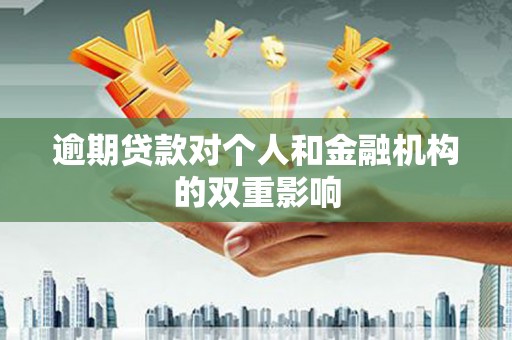 蓬江逾期贷款对个人和金融机构的双重影响