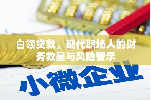 蓬江白领贷款，现代职场人的财务救星与风险警示