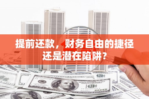 蓬江提前还款，财务自由的捷径还是潜在陷阱？