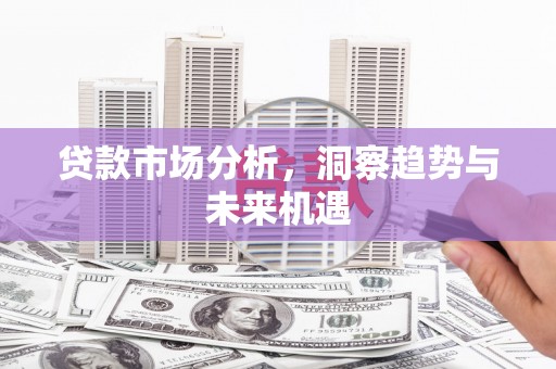 蓬江贷款市场分析，洞察趋势与未来机遇