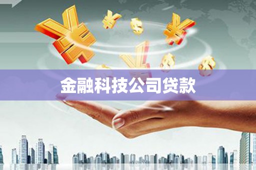 蓬江金融科技公司贷款