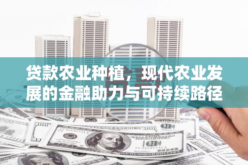 蓬江贷款农业种植，现代农业发展的金融助力与可持续路径