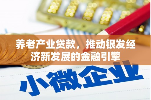 蓬江养老产业贷款，推动银发经济新发展的金融引擎