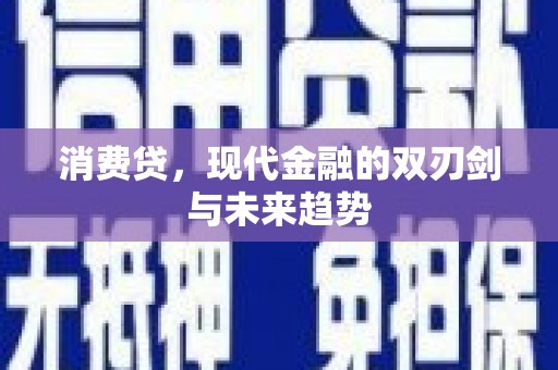 蓬江消费贷，现代金融的双刃剑与未来趋势