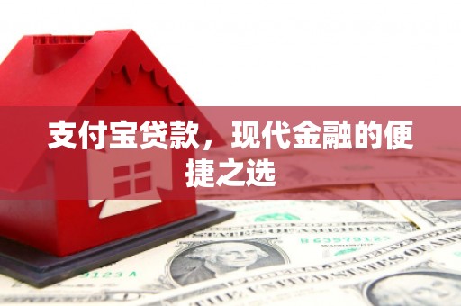蓬江支付宝贷款，现代金融的便捷之选