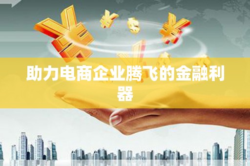 蓬江助力电商企业腾飞的金融利器