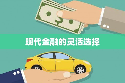 蓬江现代金融的灵活选择